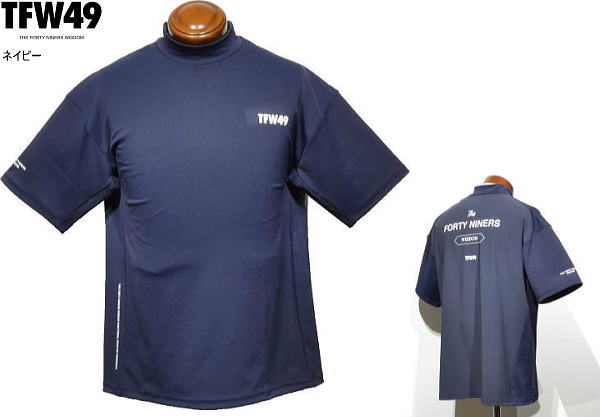 TFW49 半袖モックネックシャツ メンズ T102610030 M.L.XL