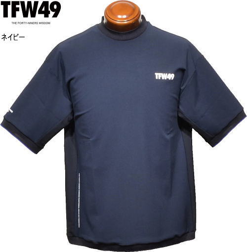 TFW49 モックネック半袖プルオーバー メンズ T102610031 M.L.XL