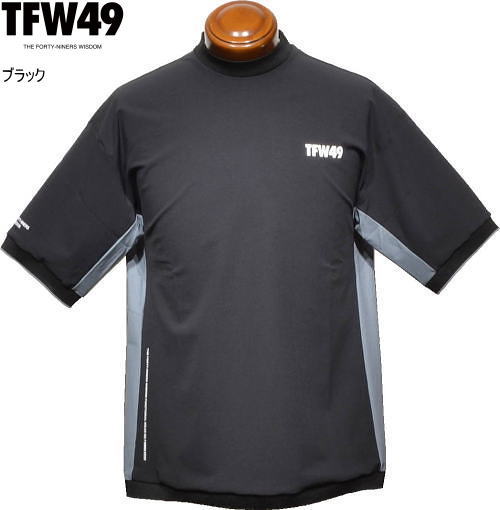 TFW49 モックネック半袖プルオーバー メンズ T102610031 M.L.XL
