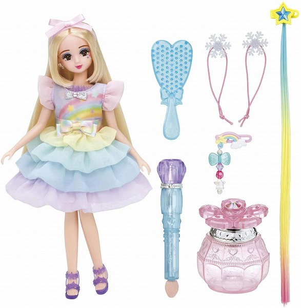 リカちゃん ドール ゆめいろメイク ひまりちゃん クールdeメガもり【新品】 (リカちゃん人形 着せ替え人形 女の子向け タカラトミー)
