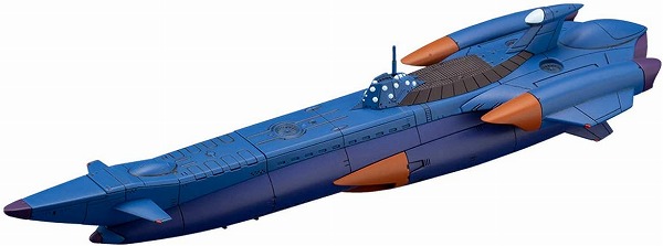 1/1000 万能潜水艦 ノーチラス号 (ふしぎの海のナディア)【新品】 壽屋 KOTOBUKIYA コトブキヤ プラモデル画像
