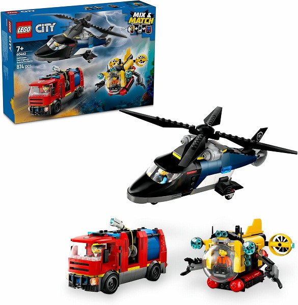 楽天市場】レゴ シティ 60166 海上レスキューヘリコプター : 未来屋