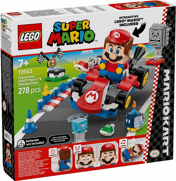 レゴ 百貨店マリオ マリオカートレゴ マリオ と判定基準手押し車 72043【新品】 LEGO Super Mario 知育手あそび ブロック-セット-おもちゃ