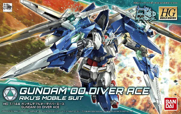 HGBD 1/144 (009) ガンダムダブルオーダイバーエースガンダムビルドダイバーズガンプラプラモデル