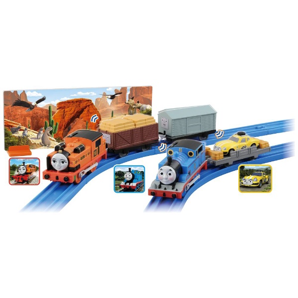 新品未使用 タカラトミー プラレール きかんしゃトーマス がたごとワークスセット きかんしゃトーマス がたごとワークスセット | 鉄道模型