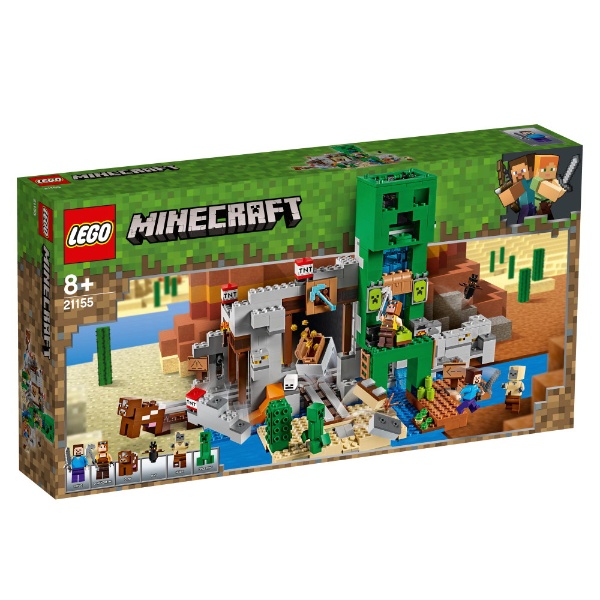 人気満点 レゴ マインクラフト 巨大クリーパー像の鉱山 新品 Lego Minecraft 知育玩具 輝く高品質な Caritasalmeria Es