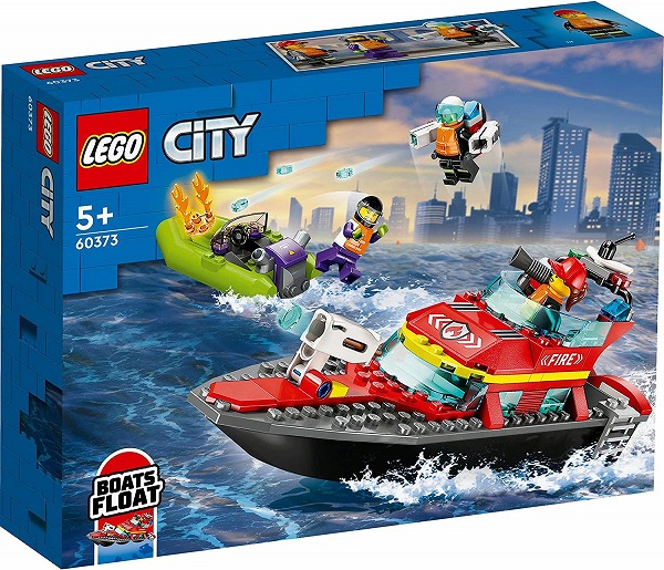 楽天市場】レゴ シティ 消防レスキューボート 60373【新品】 LEGO 知育