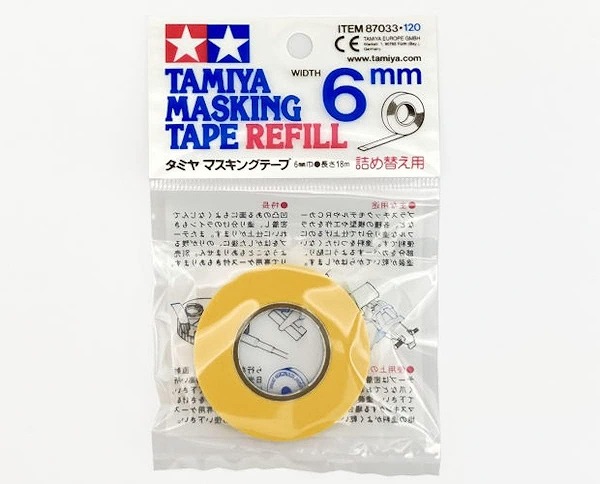 楽天市場】タミヤ マスキングテープ 6mm 詰め替え用【新品