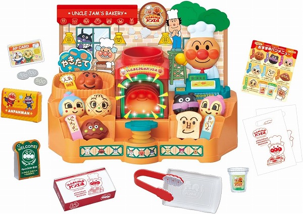 アンパンマン かまどでぷく～ ジャムおじさんのやきたてパン工場【新品】 知育玩具 おもちゃ 【宅配便のみ】