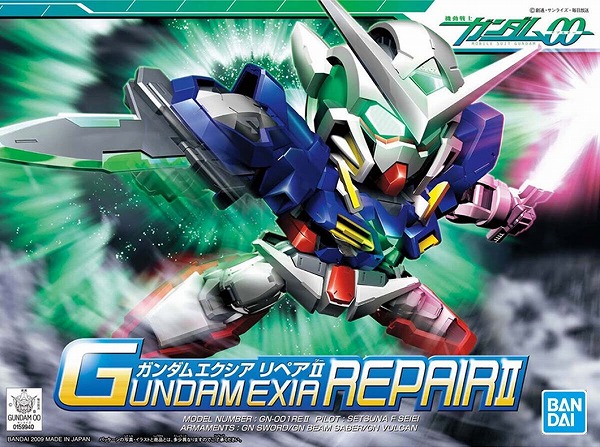No.334 GN-001REII ガンダムエクシア リペアII (機動戦士ガンダム00(ダブルオー))【新品】 ガンプラ SD・BB戦士 プラモデル 【宅配便のみ】画像