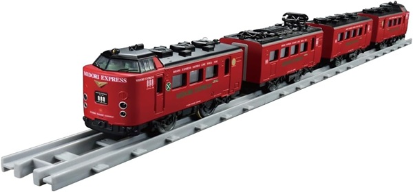 プラレール リアルクラス 485系特急電車 (JR九州･みどりエクスプレス)【新品】 タカラトミー 車両 本体 【宅配便のみ】