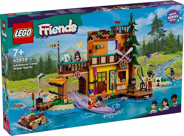 レゴ フレンズ 夏のアドベンチャーキャンプ 42626【新品】 LEGO Friends 知育手あそび 【宅配便のみ】