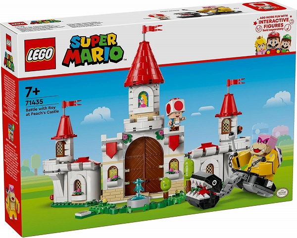 レゴ 百貨店マリオ ロイ と 対抗！ 桃城 71435【新品】 LEGO Super Mario 知育手あそび 【宅配便のみ】