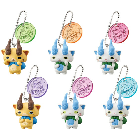 楽天市場 妖怪ウォッチ 妖怪おまもり おねがいコマさん 全6種セット 新品 グッズ 02p13dec15 宅配便のみ ゲーム ホビー ケンビル Kenbill