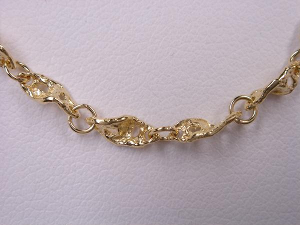 【5】60cmK18★18金デザインネックレス★ロングネックレス|KenBrand