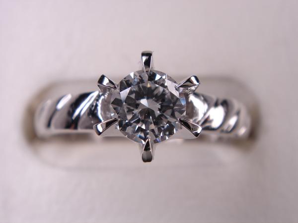 0.35ct 鑑定書付 婚約Ｐｔエンゲージリング｜ＫenＢrand