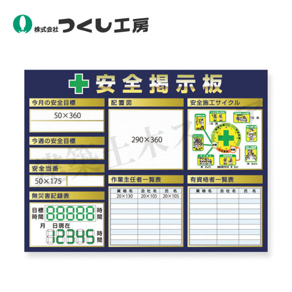 つくし工房　KG-1221A　スチールミニ掲示板３列型　Ａタイプベース　900×1200 26,153円