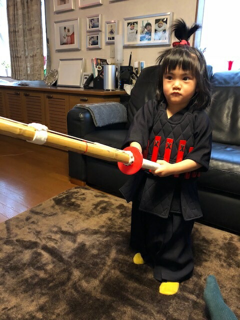 楽天市場】【松勘】剣スタ 幼児用ジャージ剣道着 上衣・袴・防具・竹刀