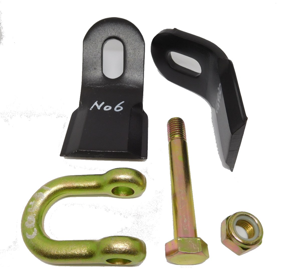 楽天市場】国産 ハンマーナイフモア用 替刃（ナイフ刃）24枚+取付