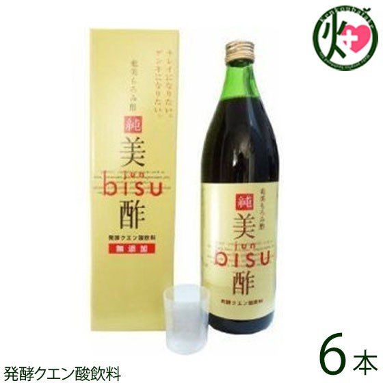 奄美大島開運酒造 奄美もろみ酢 純美酢&times;6本 奄美 土産 飲むお酢 もろみ酢 発酵クエン酸飲料｜けんこう畑