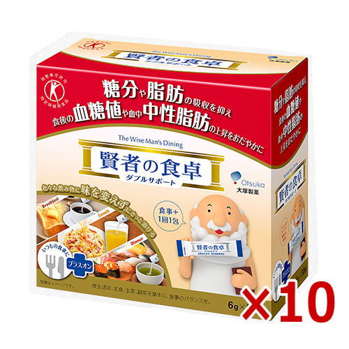 聖者のちゃぶ台 ダブル受け支える 一種独特せっ生用食料雑貨類 (6g×30包)   ×10箱 貨物輸送無料 ★