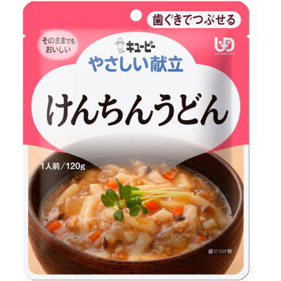 キューピー　やさしい献立　Y2－8　けんちんうどん　120g×36袋　歯ぐきでつぶせる　【栄養】<br>送料無料