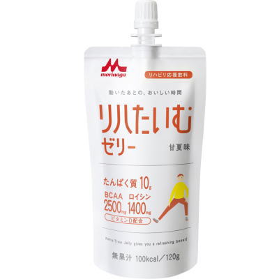 クリニコ リハたいむゼリー 甘夏味 120g×24袋 りはたいむ リハタイム リハビリ 【栄養】 送料無料