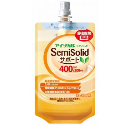 ネスレ アイソカル セミソリッドサポート 400kcal 200ml x 24 【栄養】送料無料|健康デパート