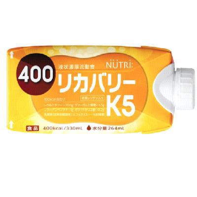 ニュートリー　リカバリーK5　400kcal　330mL×18　【栄養】 送料無料