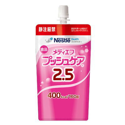 ネスレ メディエフプッシュケア 2.5 400キロカロリー 160gx18 【栄養素】貨物輸送無料