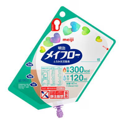 明治 メイフロー とろみ状流動食 300kcal 167ml×24袋 【栄養】送料無料|健康デパート