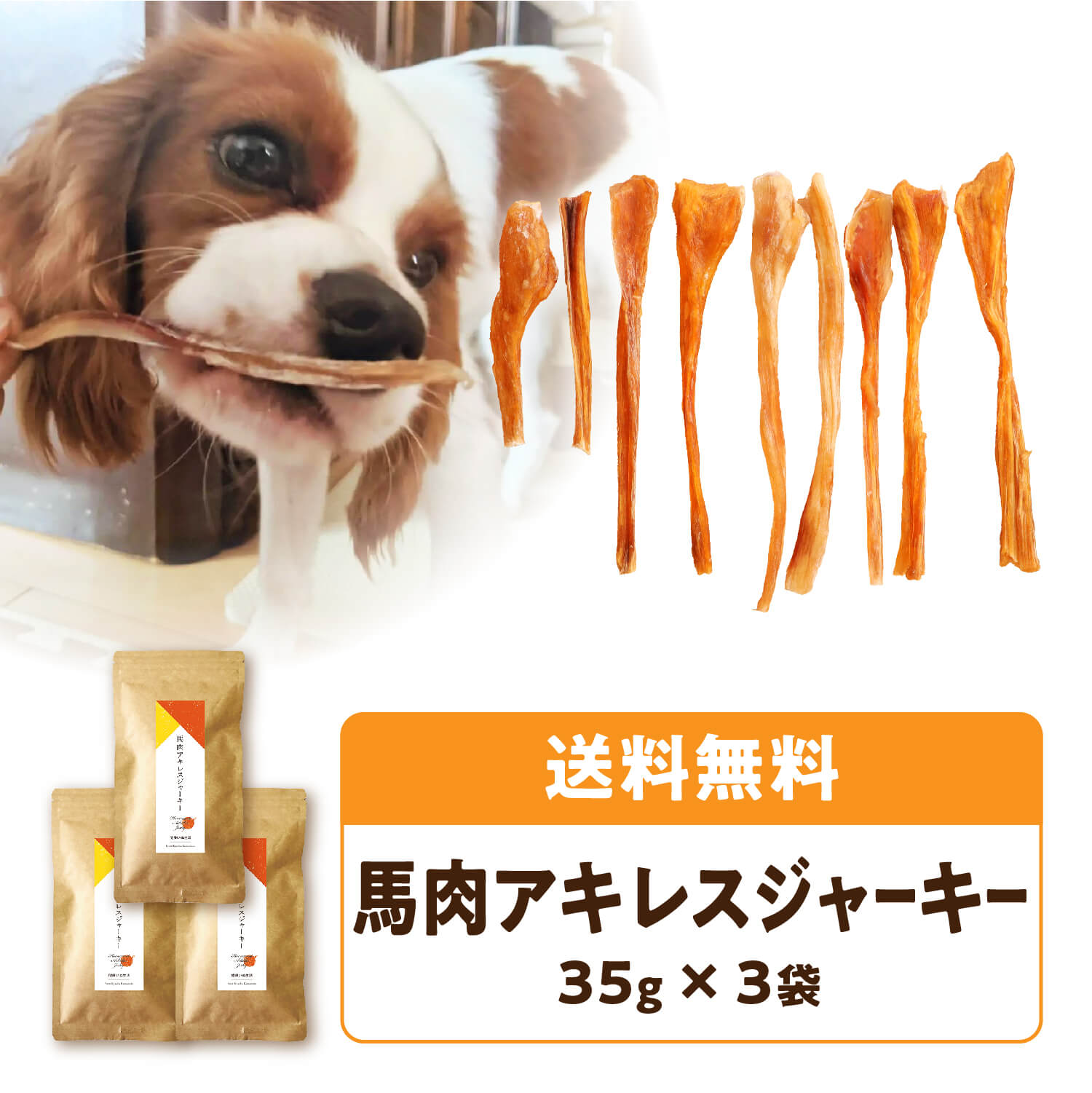 犬 おやつ ガム 無添加 国産 馬肉 アキレス ジャーキー 105g 35g 3 袋 セット 歯磨き 歯石 アキレス腱 ハード 柴犬 中型犬 小型犬 硬い オヤツ 送料無料 人気新品 健康いぬ生活 犬用 大型犬 歯磨きガム デンタル 長持ち 犬おやつ