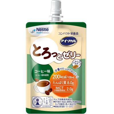アイソカル　とろっとゼリー　コーヒー味　１００ｍＬ×２４ ネスレヘルスサイエンス