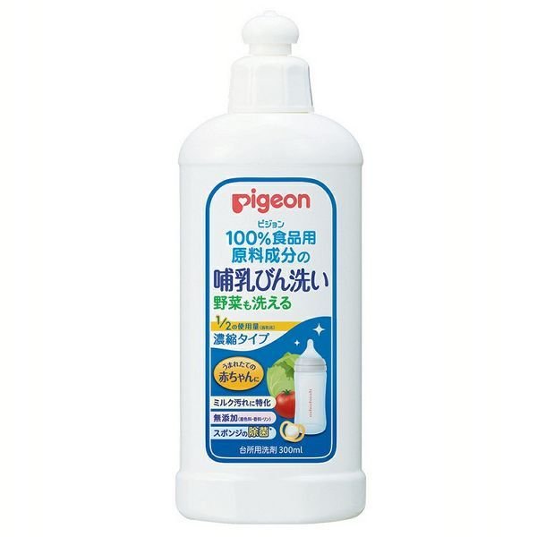 市場 哺乳びん洗い 濃縮タイプ ３００ｍＬ：ケンコージョイ市場支店 本体