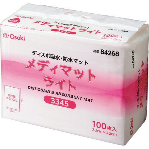 メディマットライト　３３４５　０００８４２６８　100枚入×6個セット