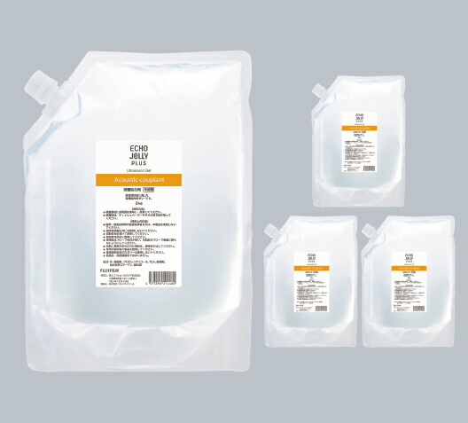 エコーゼリー　ＥＣＨ０　ＪｅＬＬＹ　ＰＬＵＳ（詰替え）空ボトル付　ＧＥＬ－ＳＣＡＮ－Ｃ　２Ｋｇ×４袋