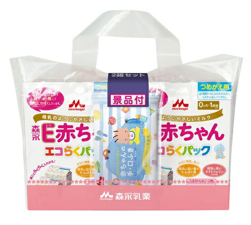 楽天市場】森永 E赤ちゃん エコらくパック はじめてセット 6セット入り