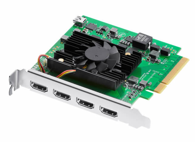 (受注生産) (KP) Blackmagic ブラックマジック DeckLink Quad HDMI Recorder 【返品不可】※受注生産※【送料無料】　※詳しい納期につきましてはお問い合わせ下さい