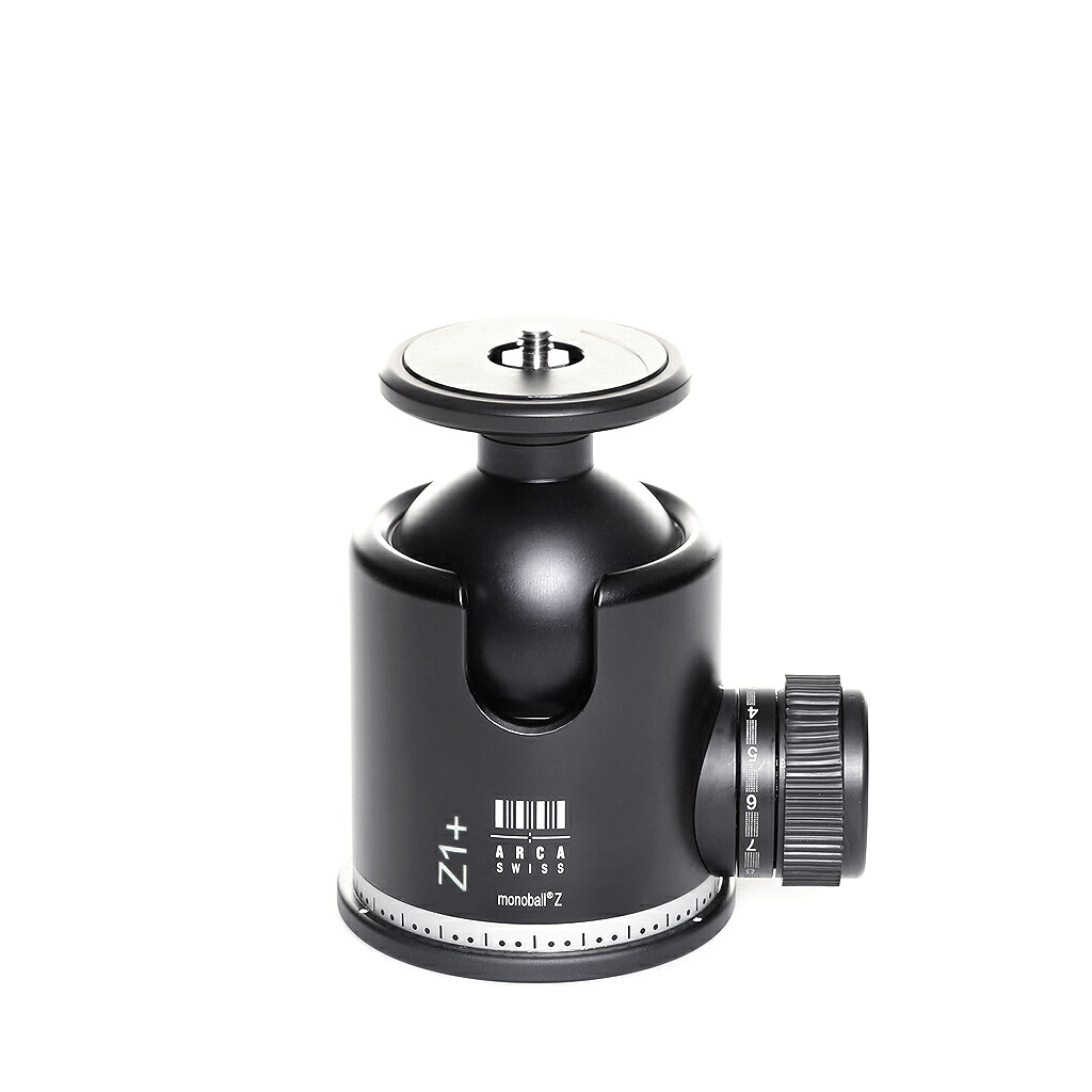 (受注生産) (KP) ARCA-SWISS アルカスイスモノボールヘッド Z1＋ 1/4&rdquo;ネジ【送料無料】　※詳しい納期につきましてはお問い合わせ下さい｜ケンコー・トキナー　店