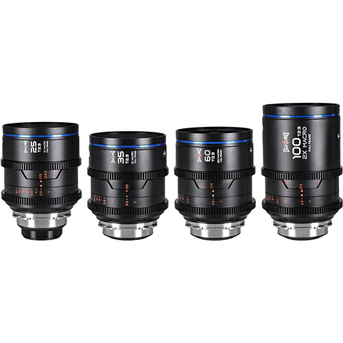 【取寄】 (SJ) Sword 4 Lens Bundle (25, 35, 60, 100mm) Arri PLマウント 4レンズバンドル LAOWA ラオワ 【送料無料】 ※詳しい納期につきましてはお問い合わせ下さい|ケンコー・トキナー 店