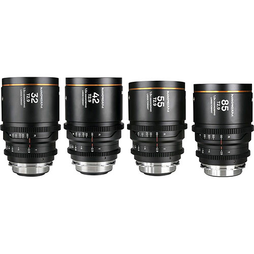 【取寄】 (SJ) Nanomorph Prime 4-lens Bundle (32mm/42mm/55mm/85mm) Amber PL/EF LAOWA ラオワ 交換レンズ Nanomorph LFシリーズ　※詳しい納期につきましてはお問い合わせ下さい 470,800円