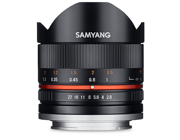 【即配】 (KT) SAMYANG サムヤン 8mm F2.8 UMC Fish-eye II フジフィルムX用 ブラック 【送料無料】|Kenko Tokina カメラ用品専門店