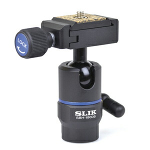 【即配】SLIK スリック 自由雲台 　SBH-180 DS 【送料無料】 エアリーカーボン644用｜Kenko Tokina カメラ用品専門店
