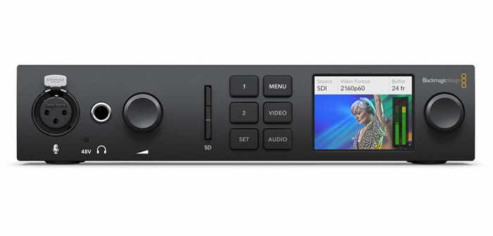 (受注生み出すこと) (KP) Blackmagic 黒いこと神通力 UltraStudio 4K Mini 【返品不可】※受注生み出すこと※【貨物輸送無料】 ※事こまか納期につきましてはお問いかけ下さい