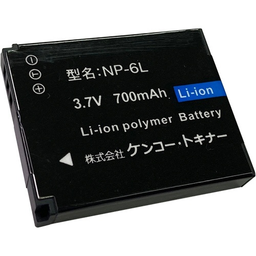 【楽天市場】【即配】(KT) デジタルカメラ用交換バッテリーパック NP-6L KC-03TY / KC-AF05 / KC-WP06 用
