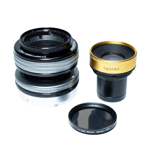 【取寄】 コンポーザープロII + Twist 60 \u0026 NDろ波器 フジXマウント LENSBABY 水晶体もの言う花【貨物輸送無料】