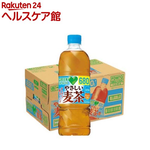 楽天市場】GREEN DA・KA・RA(グリーンダカラ) やさしい麦茶(680ml*48本