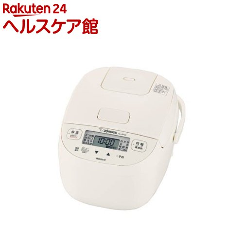 象印 パソコン炊飯ジャー 限り炊き ホンブルグ帽白いこと NL-BF05-WZ(1台)【象印(ZOJIRUSHI)】