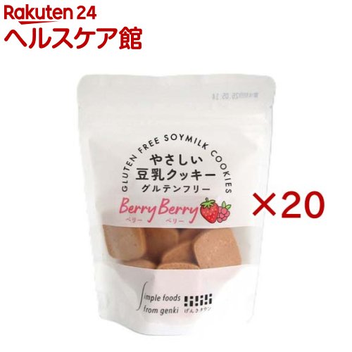 分かりやすい豆乳ビスキット 木の実木の実(50g×20書き割り)【げんき町】