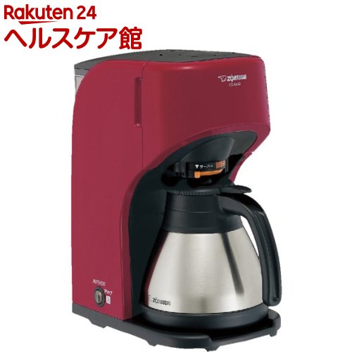 コーヒーメーカー レッド 675ml Ec Kv50 Ra 1台 象印 Zojirushi Umu Ac Ug